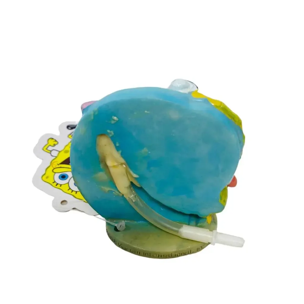 Sponge Bob Patrick in Lounge chair Aerating Resin PennPlax Orn. Sponge Bob